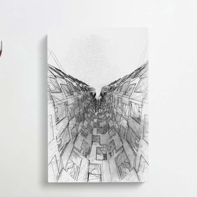 Sketching the Architecture Vol.61 - Wrapped Canvas Drawing - Wrapped Canvas