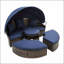 Lit rond en rotin avec baldaquin Hot Sale KD-608571978