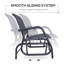Banc oscillant d'extérieur, banc de patio-292963509