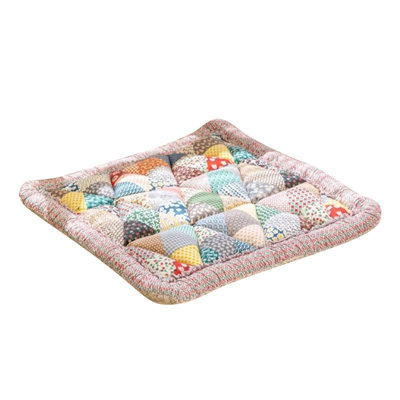 The Cushion Funny Couch Cover Sofa Cover Garden Cotton Protective Couch Cover Plaid Cream-Coloured Large