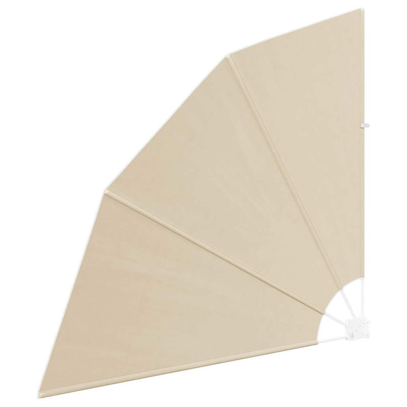 New Patio Balcony Side Awning Collapsible Garden Multi Sizes Multi Colours, 140cm H x 140cm W x 140cm D, Beige