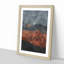 Moon over the Red Mountains in Italy - Picture Frame Painting Print-56738101-56738106