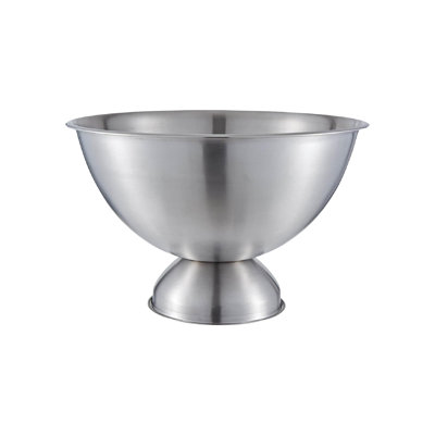 Buckingham Punch Bowl Stainless Steel Wine Cooler Matt Finish 40 cm , 17.5 Litres