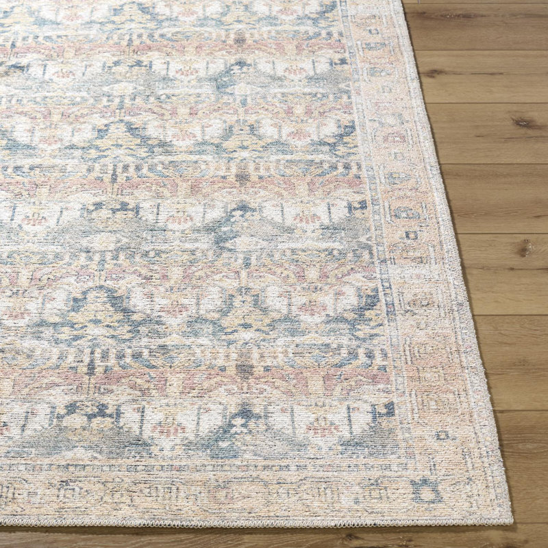 Tapis lavable à la machine Yaruna, Rectangle 6 pi 7 po x 9 pi