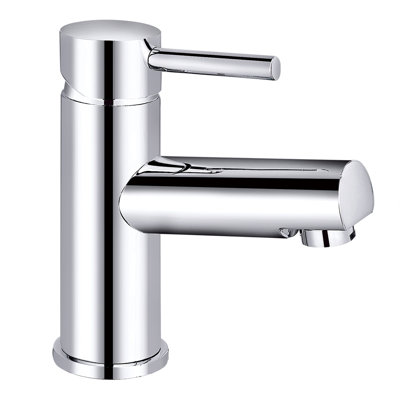 Husted Modern Basin Sink Mono Mixer Faucet Cloakroom Bathroom Tap Chrome