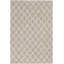 Tapis gris / crème tissé à plat à la main Wexler-367522433