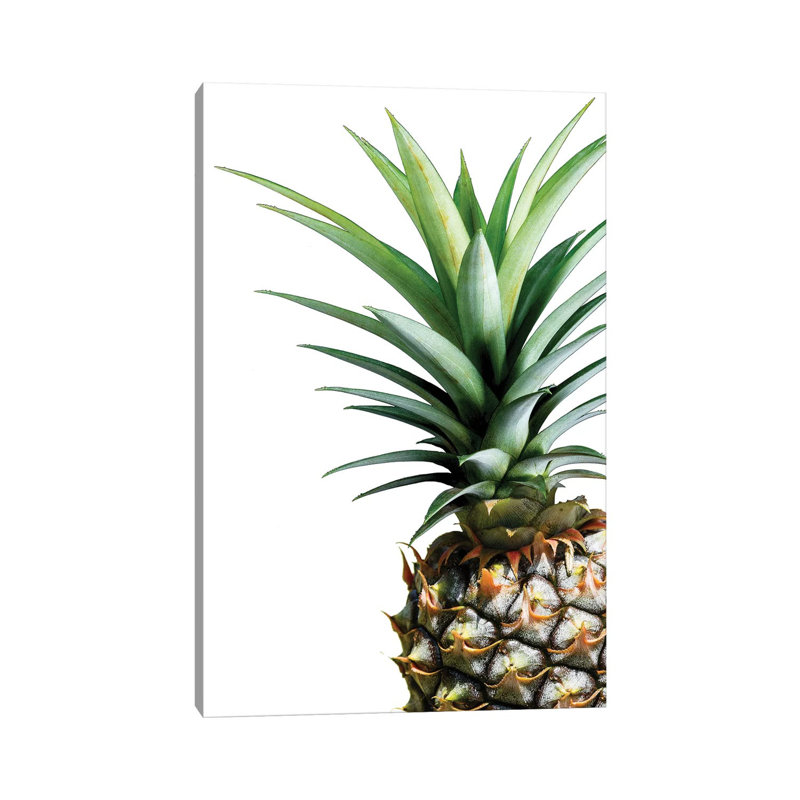Pineapple by Lexie Greer - Gallery-Wrapped Canvas Giclée on Canvas, Wrapped Canvas, 20.32 cm H x 30.48 cm W