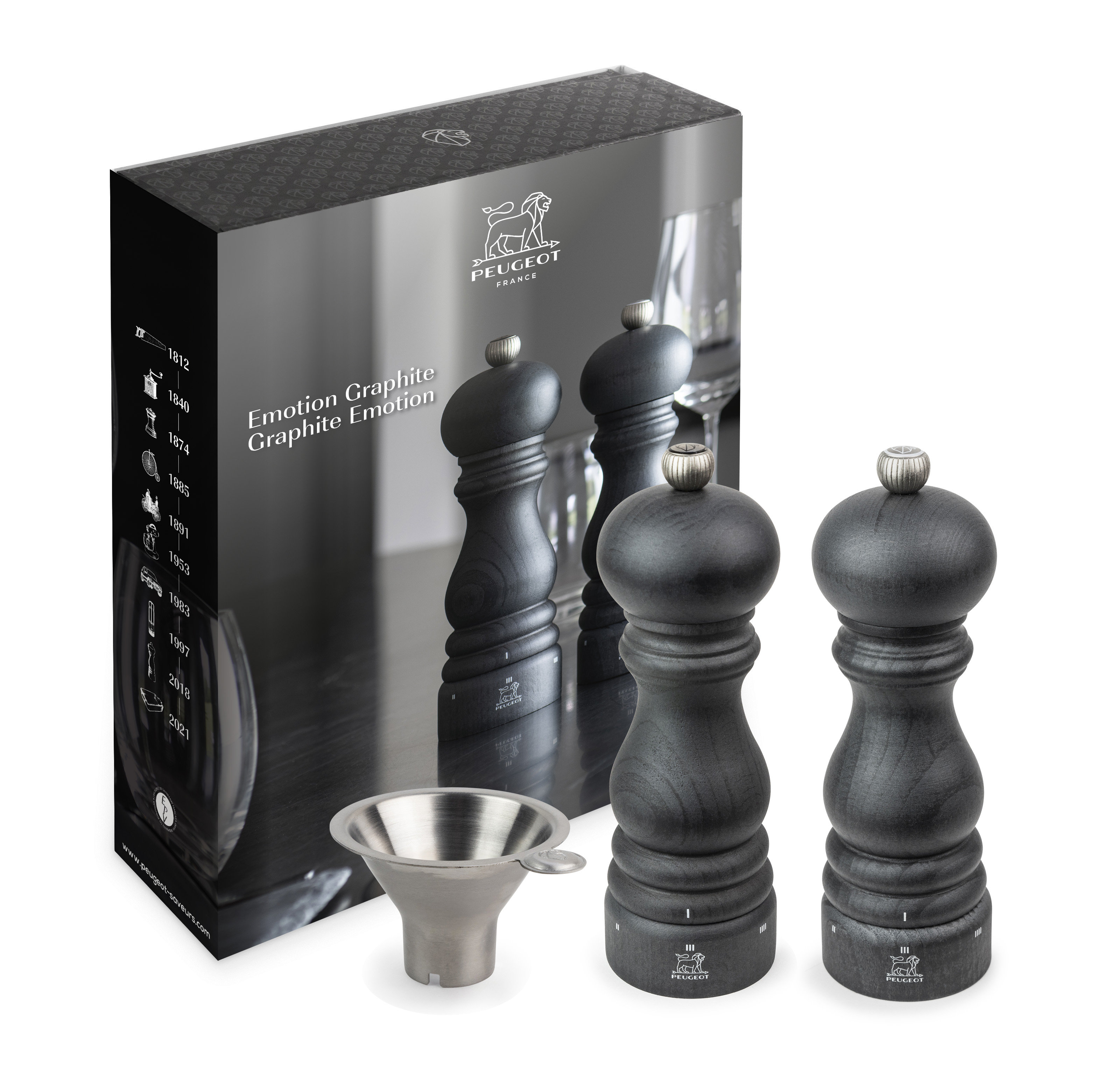 Peugeot Graphite Wooden Pepper Mill – Be Home