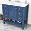 Meuble-lavabo sur pied simple 36 po avec plateau Kuerten