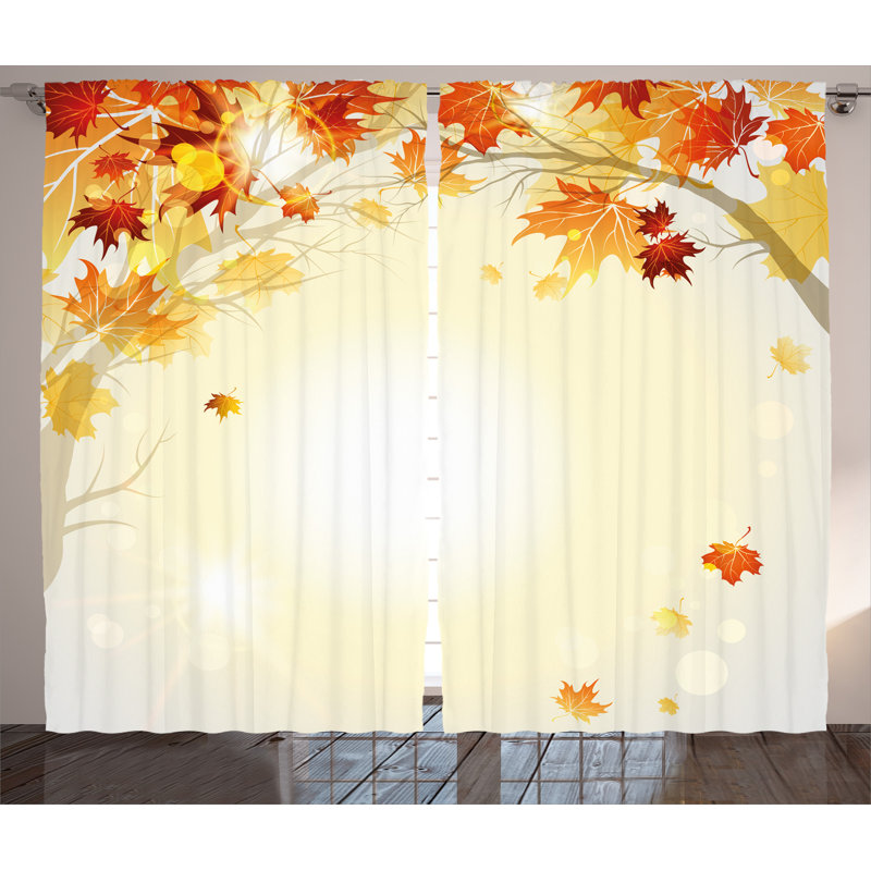 Stowe Semi Sheer Curtain Pair, 54" x 96"