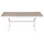 Rexanna Rectangular Metal Extendable Outdoor Dining Table , 72.4cm cm W 35.4cm cm D-110394491