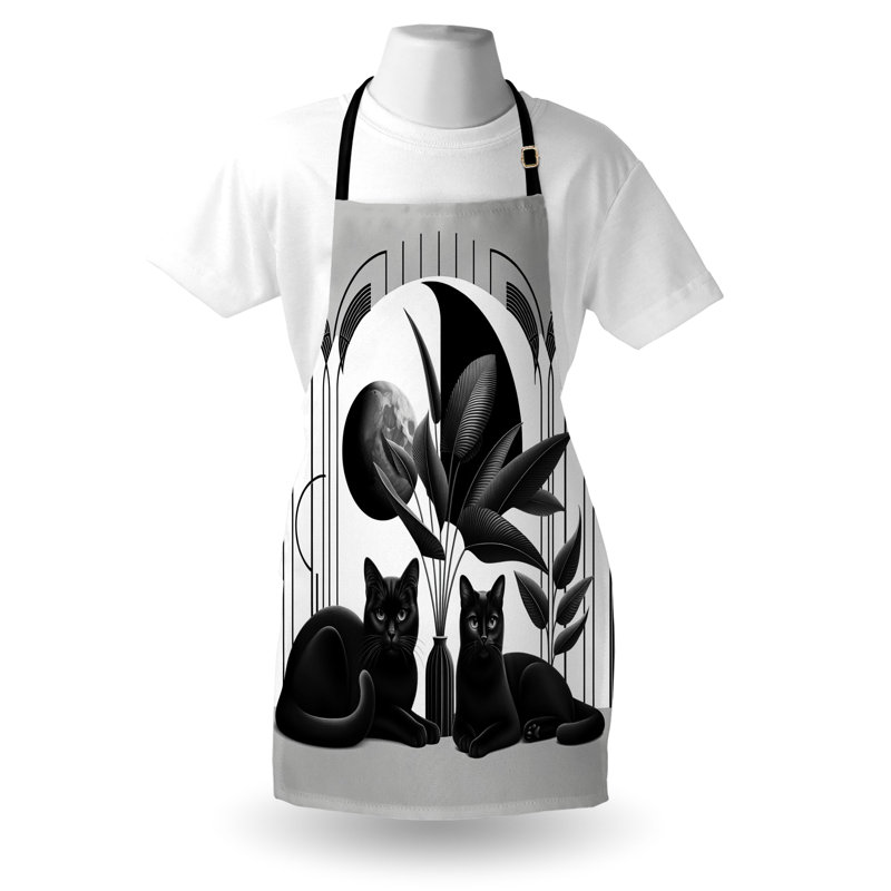 No Pattern Bib Apron