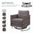 Nazime 2 Person Seating Group with Cushion-1346382948-1346382950