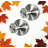 Suction Cup Hooks for Shower, Christmas Wreath & Halloween Wreath2 Pack, No-Drill Waterproof Removable Reusable