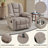Power Lift Recliner Chair With Massage And Heat For Elderly, Overstuffed Wide Recliners, Heavy Duty Motion Mechanism With USB And Type C Ports, 2 Steel Cup Holders-420541005