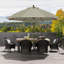 Parasol de patio en oléfine 9 pi 9 pi-681813163