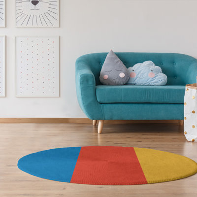 Chenille Striped Indoor Rug