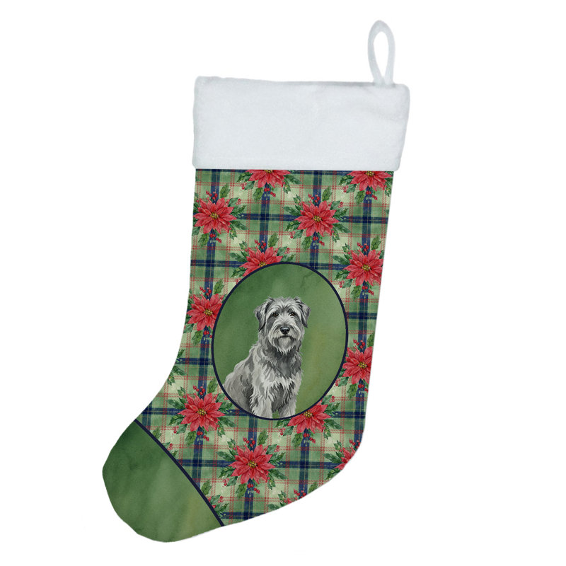 Chaussette de Noël gris Briard