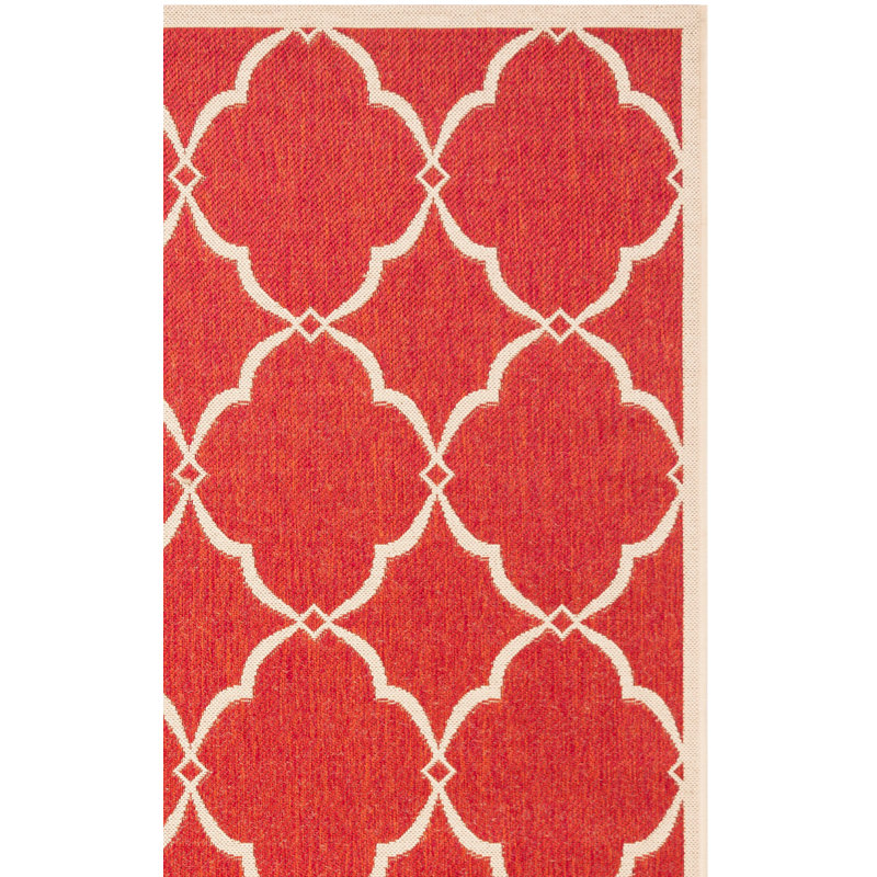 Adler Performance Geometric Indoor/Outdoor Area Rug, Runner 2'2" x 8'