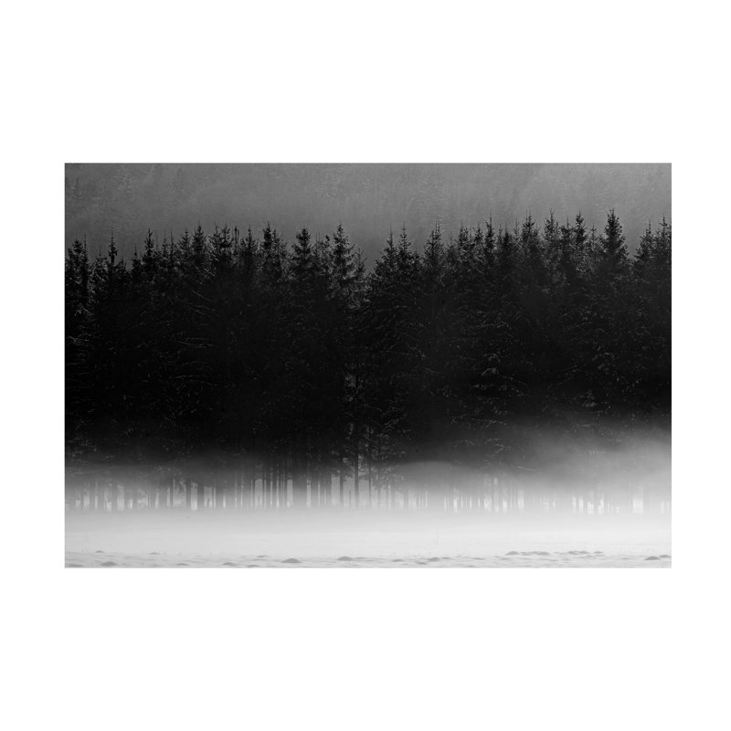 Art mural sur toile tendue - Jure Kravanja «Winter», décoration murale pour le salon, la chambre à coucher ou le bureau - 16 x 24