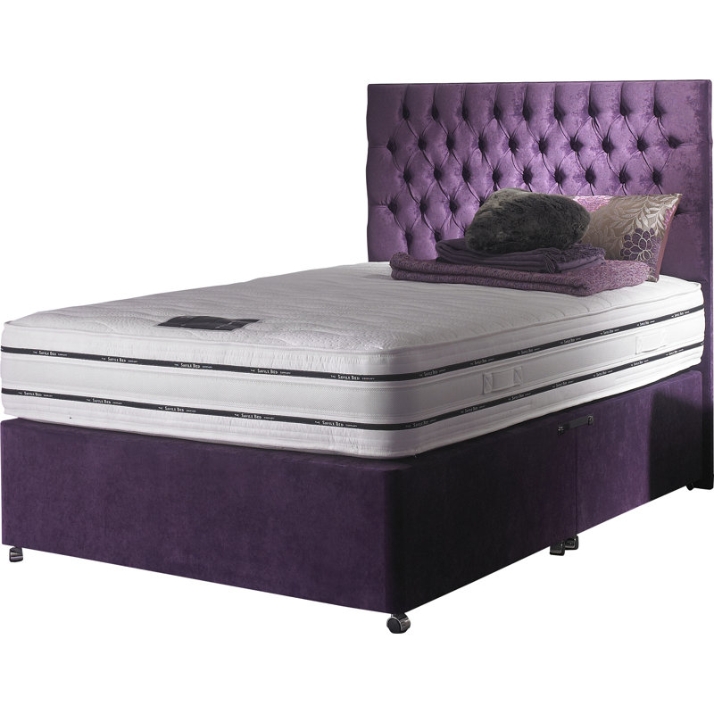 Iruela Upholstered Velvet Headboard, Super King (6')