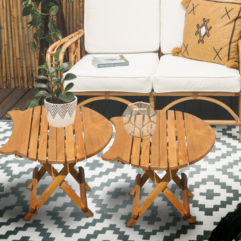 Outdoor Teak Side Table