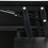 59'' Lift Top L Shaped Desk with Power Outlets & LED Lights-704845848