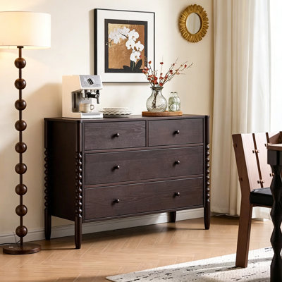 French Style Vintage Solid Wood Storage Chest