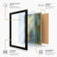 Vertical Contemplation Abstract - Framed Print-2129280060-2129280063