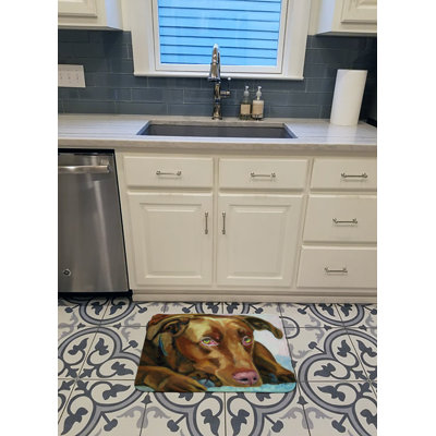 Tapis pour salle de bain Labrador