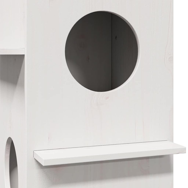 60cm H Cat Tree, White