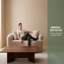 S-curve Chenille Upholstered Sofa Set-798543022