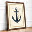 Anchored Resolve Coastal - Framed Print-1431530789-1431530809