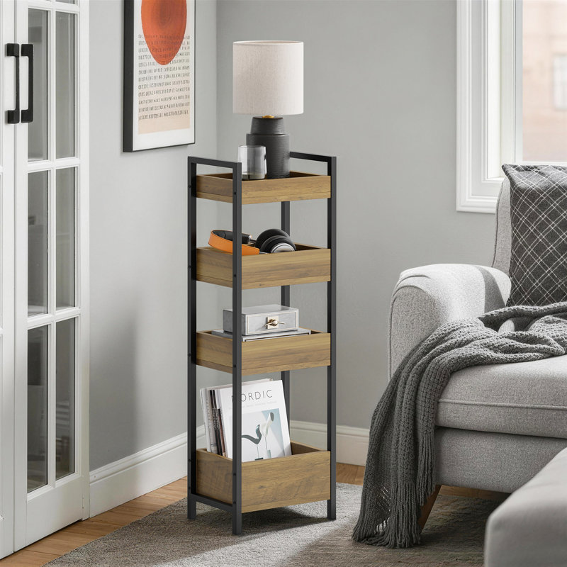 4-Tier MDF Bathroom Shelves