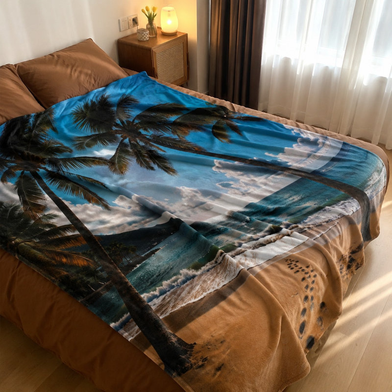 Jeté douillet en flanelle Cozy, L 40 po x l 30 po