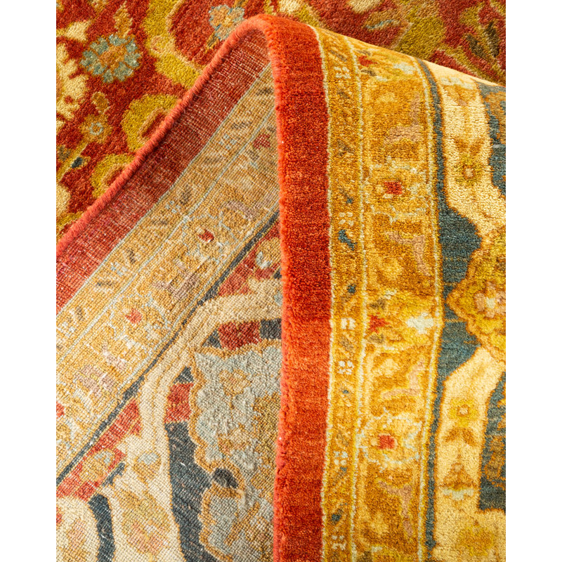 Classic One-of-a-Kind 5' 10" X 9' 1" Hand Knotted Area Rug