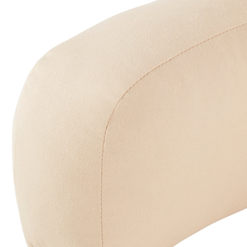 Hyatt Cotton Bedrest Pillow, Tan