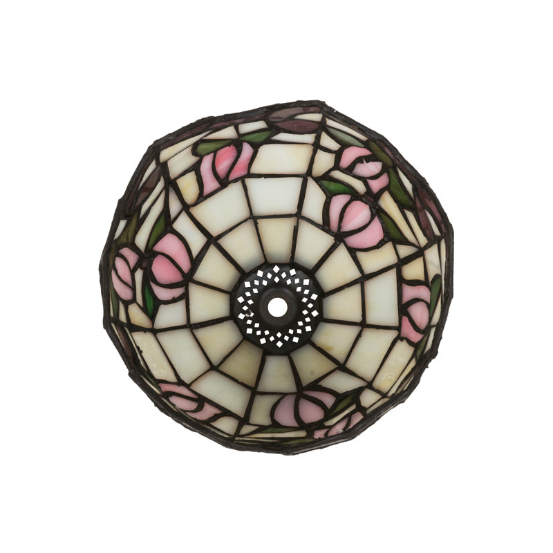 Dome Lamp Shade, Beige/Pink/Green/Purple
