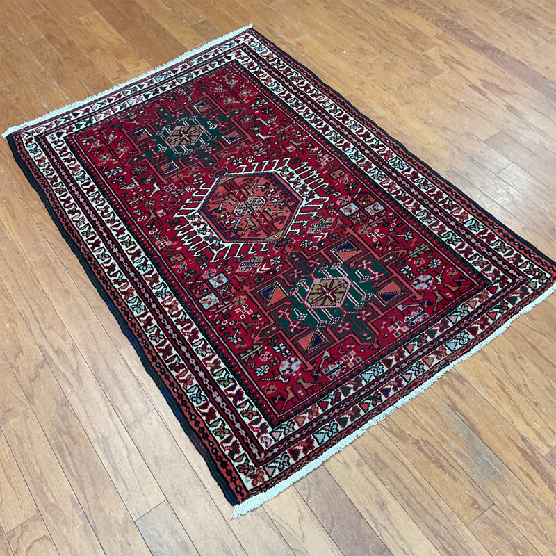  Tapis en laine fabriqué à la main Karaja