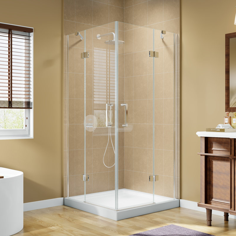 36 cabines de douche carrées sans cadre