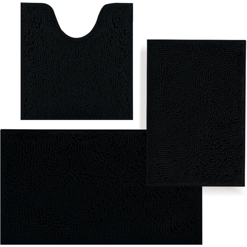 Bath Mat, Black