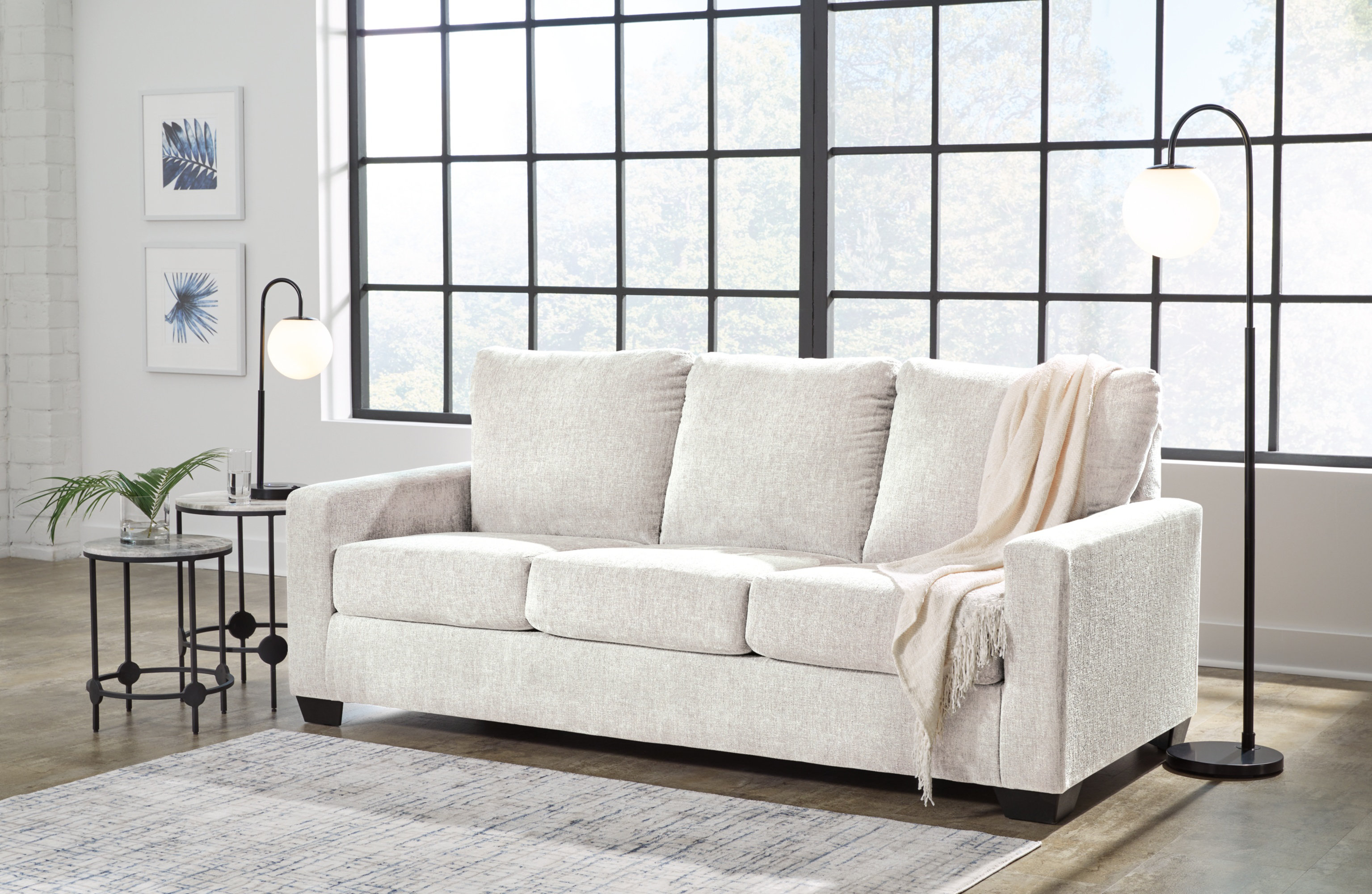 Signature Design By Ashley Rannis Queen Sofa Sleeper Reviews   Rannis Queen Sofa Sleeper 