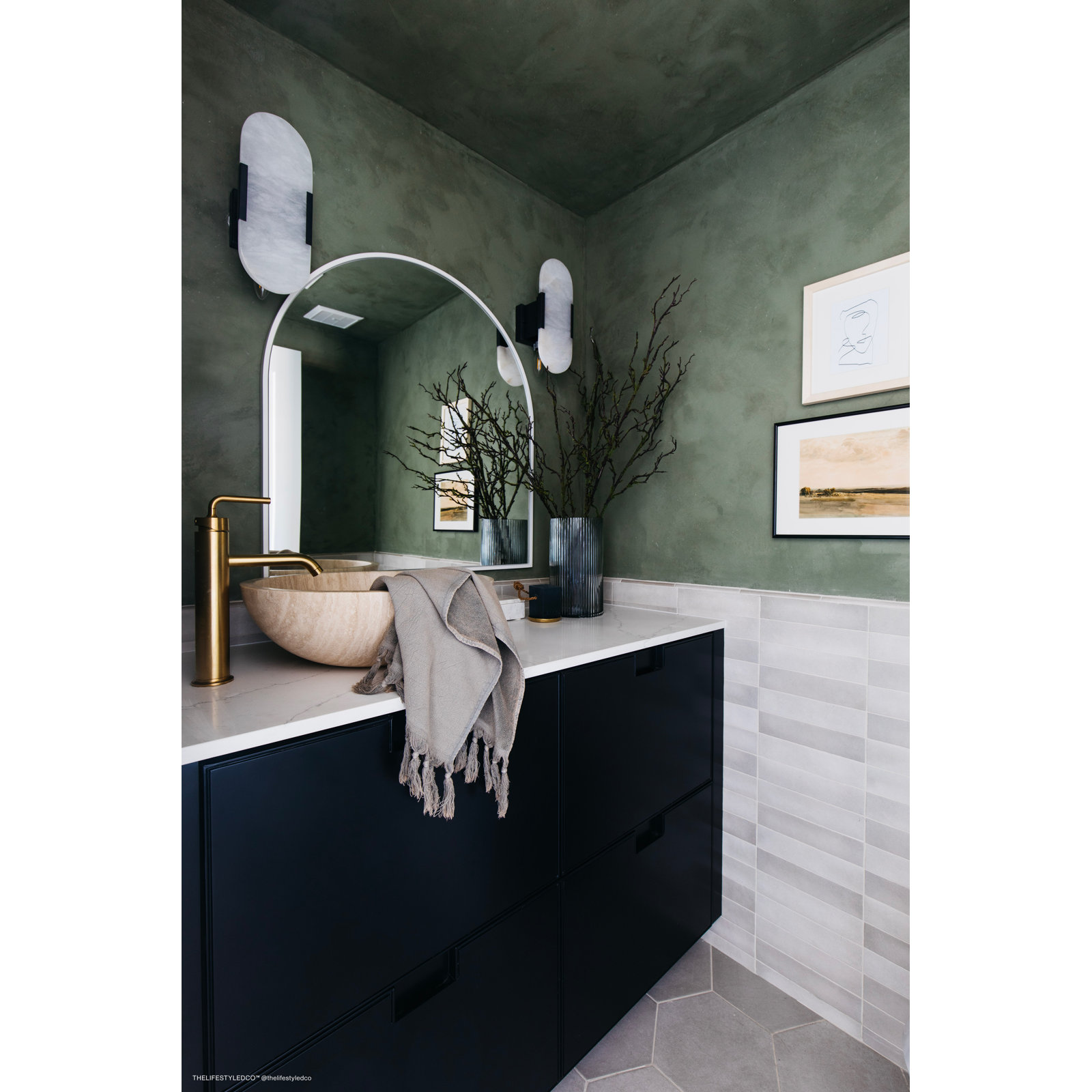 Makoto Matte Porcelain Tile, Kumo Gray