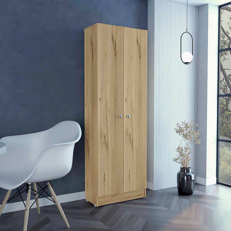 Armoire de rangement Pipestone, cinq tablettes, Noir