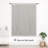 Makale Faux Linen  Textured Solid Color Blackout Tie Up Curtain for Kitchen Decorative Adjustable Balloon Rod Pocket Window Linen Curtain 1 Panel-761773020-761773026