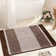 Mersin Gradient Chenille Water Absorbent Soft Plush Bath Rug