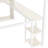 White Wood-Grain, Queen Size, Loft Bed, Wardrobe, Desk, Storage, Smooth Assembly Queen, Space, Sleeping Space