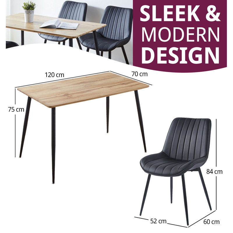 Mose 4 - Person Dining Set
