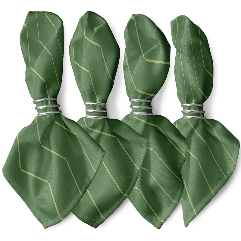 Ensemble de serviettes 4 pièces Noxon, Vert