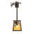 14" Wide Pine Branch Left Wall Sconce